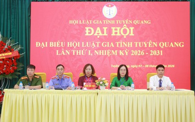 Hội Luật gia tỉnh Tuyên Quang: Phát huy dấu ấn riêng, trở thành chỗ dựa pháp lý tin cậy