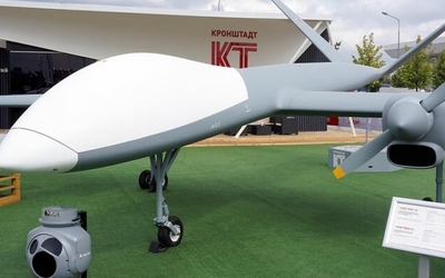 Mẫu UAV Nga nặng 2,5 tấn, mang 450kg bom đạn có thể sắp được tung vào mặt trận ở Ukraine