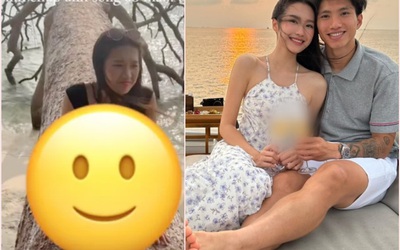 Bạn gái Đoàn Văn Hậu lộ hậu trường "sống ảo", cầu thủ quê Thái Bình thốt lên câu này