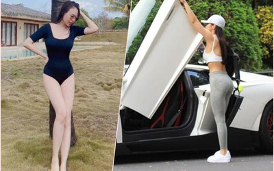 Bóng hồng là tay chơi siêu xe nổi tiếng: Vợ Cường đô la có hot hơn kiều nữ Jessie Lương?