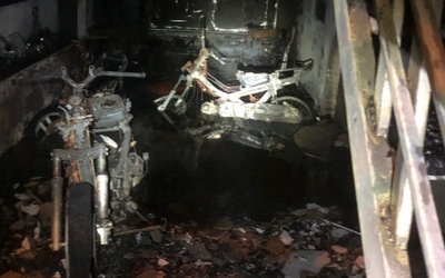 Hà Nội: Công an thông tin vụ cháy nhà 4 tầng, 5 người thoát nạn