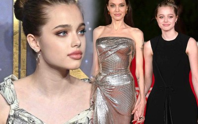 Con gái xinh đẹp của Angelina Jolie nổi loạn ở tuổi 17