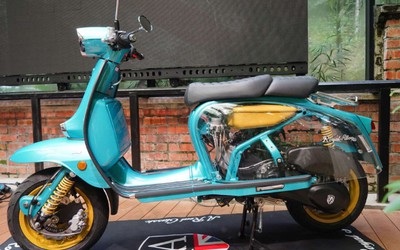 Royal Alloy Youth Edition 2024 - dòng xe ga thiết kế "lộ cơ" độc đáo thách thức SH, Vespa