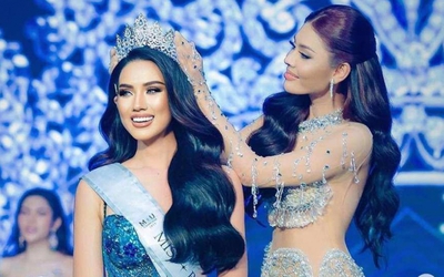 Mỹ nhân Campuchia cao gần 1,8m, mặt đẹp cực "Tây", nổi trội tại Miss Universe