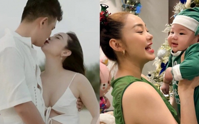 Minh Hằng lần đầu khoe cận mặt con trai sau khi cưới chồng doanh nhân