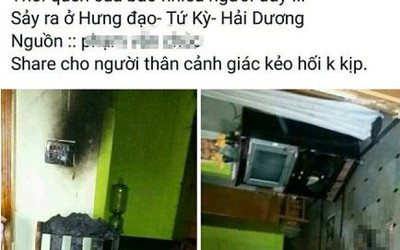 Hải Dương: Không có chuyện người dân tử vong do sử dụng điện thoại khi đang sạc