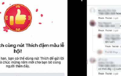 Mách bạn cách bật nút Like đỏ chào đón xuân Tân Sửu trên Facebook