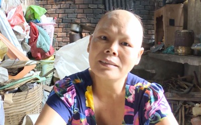 Cảnh khốn khó của người phụ nữ mắc bệnh ung thư không có tiền chữa trị