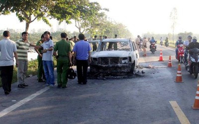 14 ngày điều tra, phá vụ án con thuê người phóng hỏa giết cha và nữ Phó Giám đốc trên ô tô