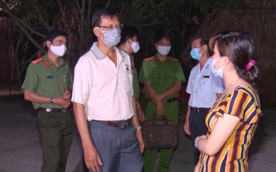 Vĩnh Long: Kiểm tra, nhắc nhở người dân chung tay phòng, chống dịch Covid-19