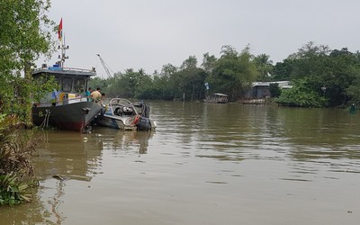 Tìm thấy thi thể cảnh sát đường thủy mất tích trong vụ lật ca nô