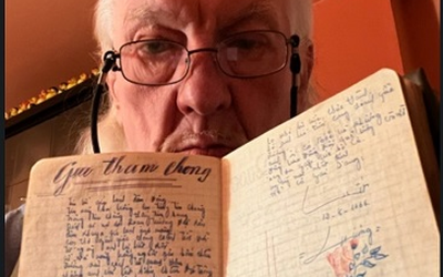 Cựu binh Mỹ và hành trình tìm lại chủ nhân cuốn nhật ký lưu lạc 56 năm