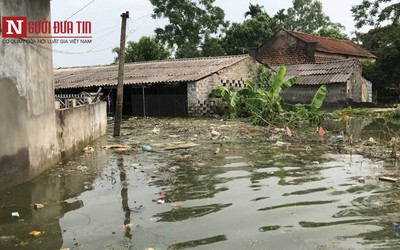 Ngoại thành Hà Nội ngập sâu trong nước, sơ tán người dân ra khỏi vùng lũ