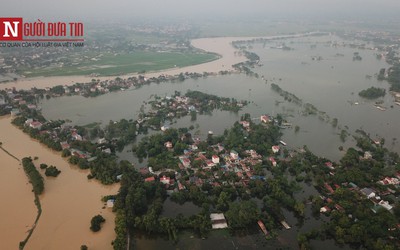 Hà Nội tính phương án thoát lũ vùng ngoại thành bị ngập sâu