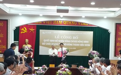 Chân dung tân Chủ tịch VICEM Bùi Hồng Minh