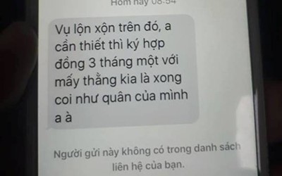Hà Tĩnh: Cán bộ huyện nhắn tin khuyên doanh nghiệp “lách luật”