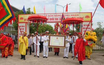 Công nhận lễ hội đền Chiêu Trưng là Di sản văn hóa phi vật thể Quốc gia