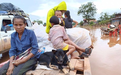 Vỡ đập thủy điện ở Lào: Nước mắt và những con số đau lòng