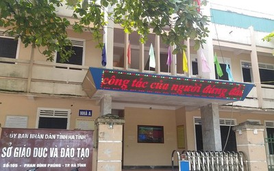 Hà Tĩnh: Không để giáo viên chủ nhiệm thu tiền đóng góp của học sinh