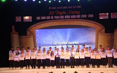 Tỷ lệ học sinh giỏi của Hà Tĩnh đứng thứ 3 toàn quốc