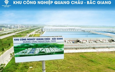 Dự án khu công nghiệp Quang Châu được rót vốn 996 tỷ đồng