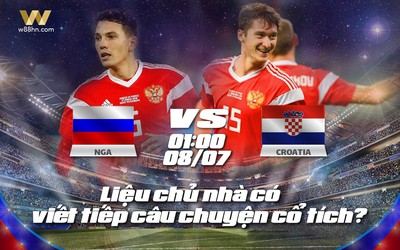 Lịch thi đấu tứ kết World Cup 7/7: Chủ nhà có viết nên lịch sử?