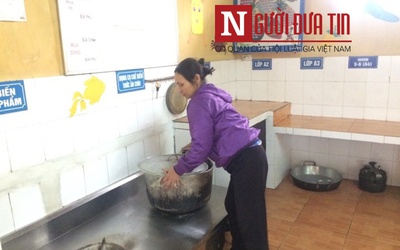 Vụ tuồn thực phẩm bẩn vào trường ở Bắc Ninh: Thầy cô ăn riêng