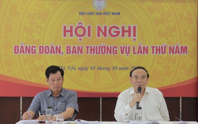 Hội nghị Đảng đoàn, Ban Thường vụ lần thứ 5 hội Luật gia Việt Nam