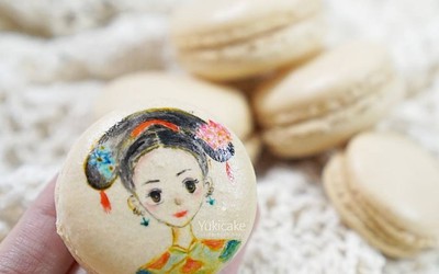 Ngắm dung nhan nàng Ngụy Anh Lạc của Diên Hi Cung trên bánh macaron