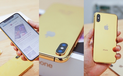 Xuất hiện iPhone XS phiên bản vàng 24K ở Việt Nam