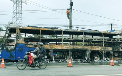 Vụ cháy xe khách trong đêm ở Sóc Trăng: Bộ Công an vào cuộc, giám định mẫu dầu