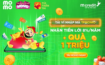 Chương trình “Túi thần tài Momo – Rước lộc may Mcredit”