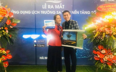 Ra mắt lịch Trường Sa trên nền tảng số