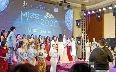 Thanh tra sở VH,TT Hà Nội đang làm việc với BTC cuộc thi hoa hậu "chui" Miss Global Her Beauty