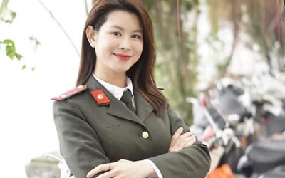 Diễn viên Huyền Trang: "Tôi tự hào là người chiến sĩ Công an nhân dân"