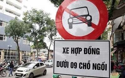 Hà Nội khôi phục biển cấm xe hợp đồng, taxi trên 10 tuyến phố từ ngày 15/9