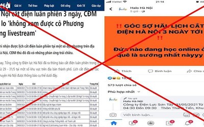 Sự thật về thông tin "cắt điện luân phiên" trên địa bàn Hà Nội