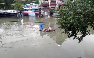 Cập nhật tình hình mưa lũ mới nhất từ Quảng Trị đến Bình Định