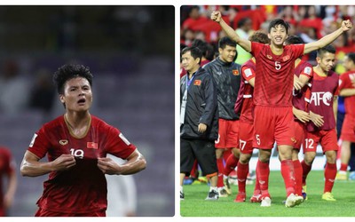 Asian Cup 2019: Quang Hải, Văn Hậu lọt top 5 cầu thủ trẻ hay nhất