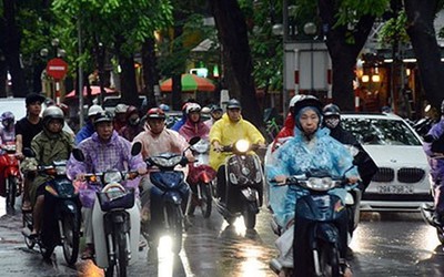 Dự báo thời tiết 16/2: Mưa rào và dông bao trùm các tỉnh thành Bắc Bộ