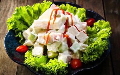 Tối nay ăn gì: Cách làm salad hoa quả ngon như ngoài hàng