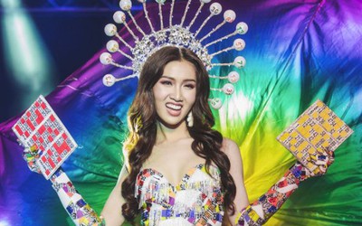 "Gánh lô tô" của đại diện Việt Nam và loạt trang phục độc dị trình diễn tại Hoa hậu chuyển giới Quốc tế 2019