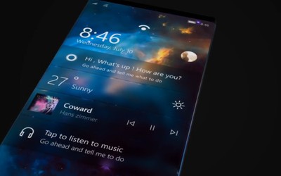 Lộ diện bản concept mới về chiếc điện thoại bí ẩn của Microsoft