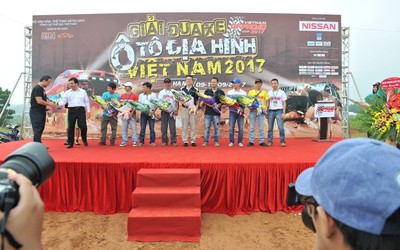Khai mạc giải đua xe địa hình quy mô nhất Việt Nam 2017