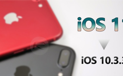 Apple ngừng cho phép hạ cấp iOS 10.3.3 và iOS 11