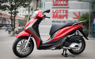 Lỗi khung chính, Piaggio triệu hồi 3.335 xe Medley 2016 tại Việt Nam