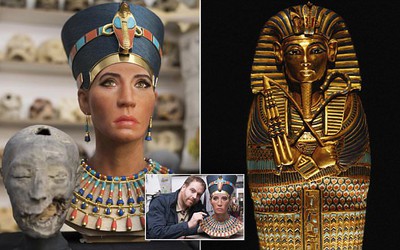 Công nghệ quét 3D tái hiện thành công gương mặt nữ hoàng Nefertiti