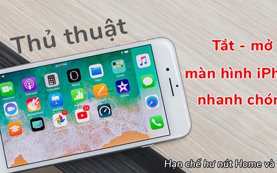 Không cần dùng phím nguồn, bạn vẫn có thể mở khóa màn hình iPhone