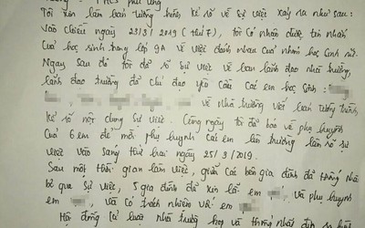 Vụ nữ sinh bị lột đồ, đánh hội đồng: Bản tường trình gây bức xúc của cô giáo chủ nhiệm