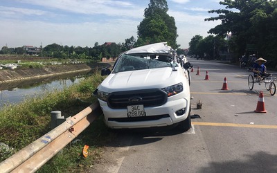 Đang điều tra nguyên nhân vụ tai nạn khiến 4 người thương vong ở Hải Dương